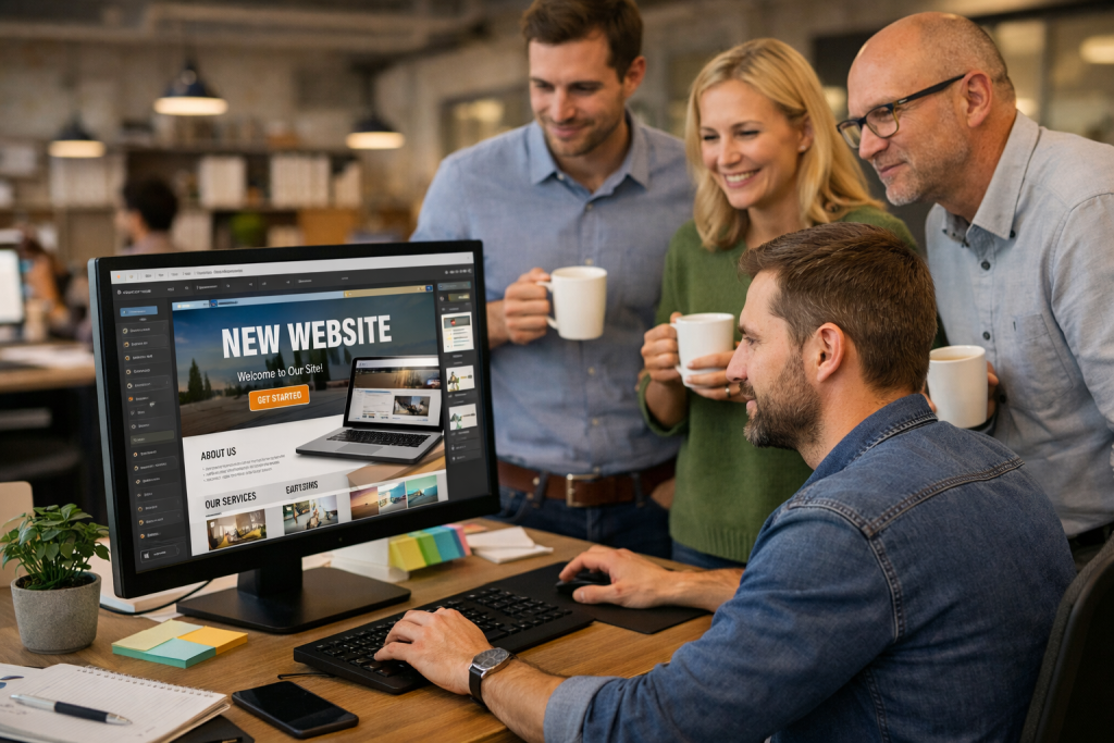 Professionel hjemmeside med AI-teknologi for 4.995.00 kr.